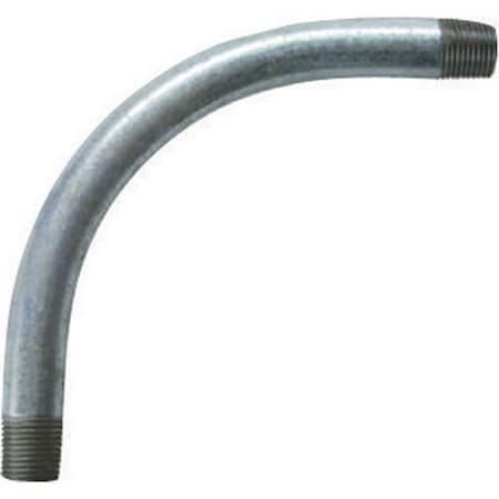 Abb ProConnex 1 1/2 in. D Zinc-Plated Steel 90 Degree Elbow For Rigid/IMC 1 p 02-55535PE